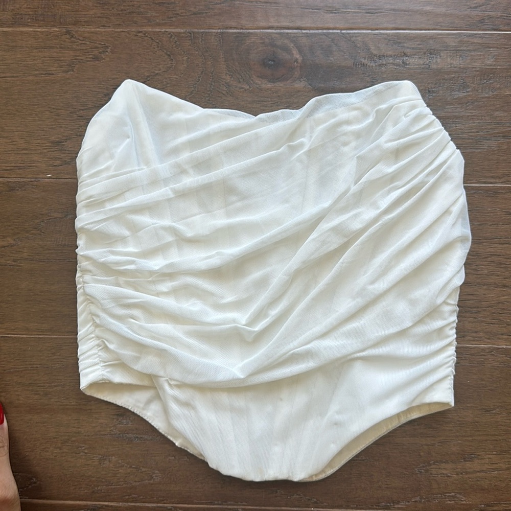 Corset crop top size small